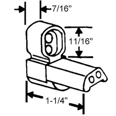 Strybuc Stud Sash Pivot 62-602